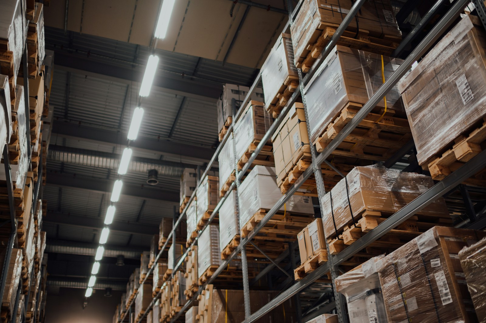 Warehouse storage scene
